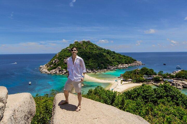 サムイ島からスピードボートでタオ島とナンユアン島のシュノーケリング旅行