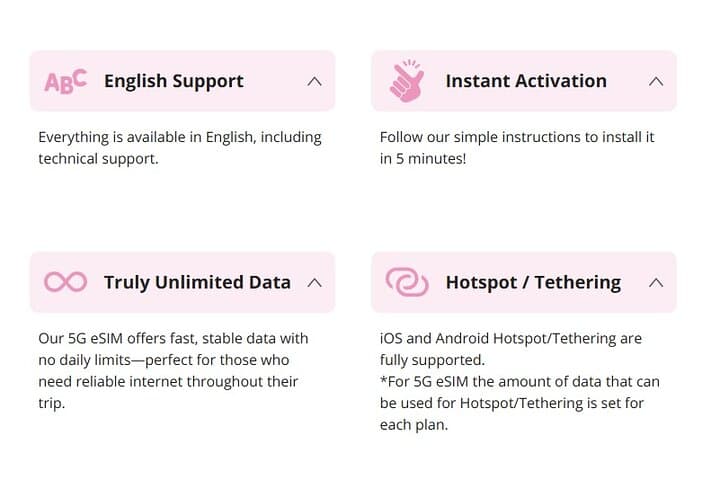 Japan Local eSIM - 5G Unlimited Data for Seamless Connectivity