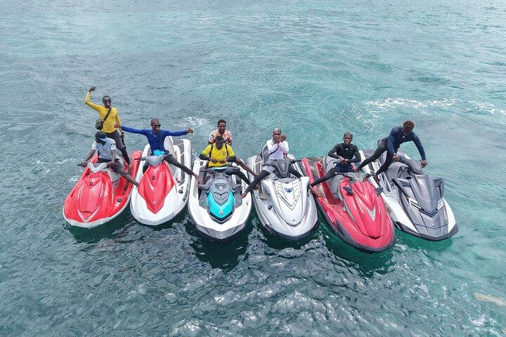 Kendwa Privé jetski-ervaring