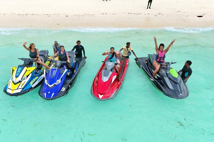 Kendwa Privé jetski-ervaring
