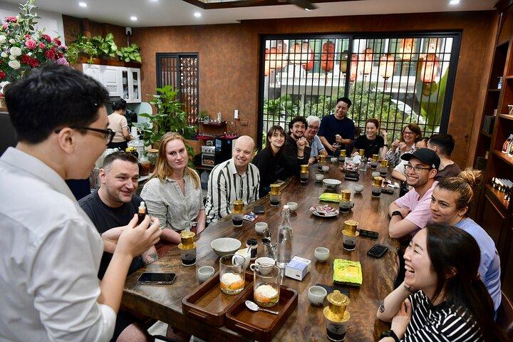 Hanoi Koffie Workshop : Proef Zout, Kokosnoot en Ei Koffie