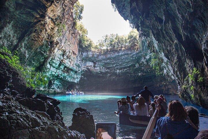 Visite privée de Céphalonie : Lac Melissani, Myrtos & Fteri Beach