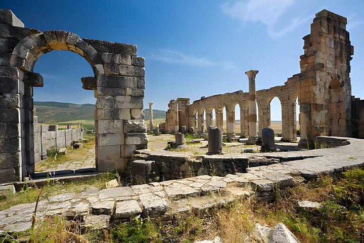 Privat dagstur fra Fez til Volubilis, Moulay Idriss & Meknes