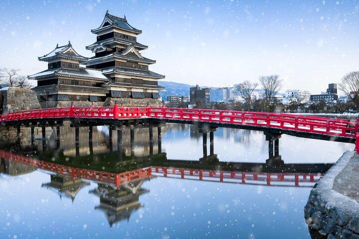 Dagtour naar Nagano vanuit Tokyo Zenko Ji-tempel en sneeuwapen