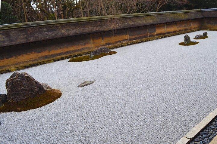Kyoto Ganztagestour Goldener Pavillon Zen Garden und Bambuswald