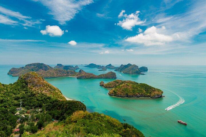 アーントーン国立海洋公園旅行+サムイ島からのビッグボートでのカヤック