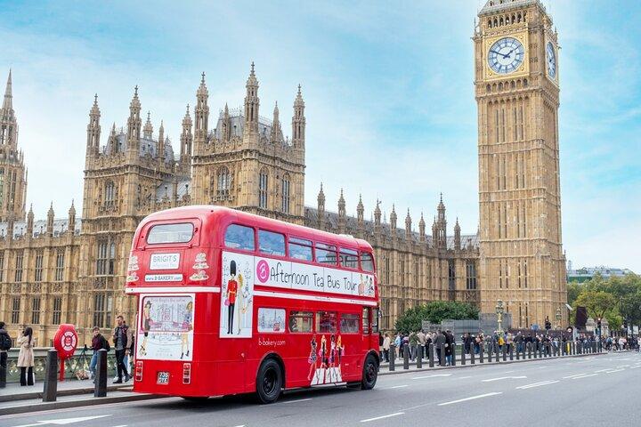 ロンドン#1アフタヌーンティーバスツアー-1960年代のルートマスターバス