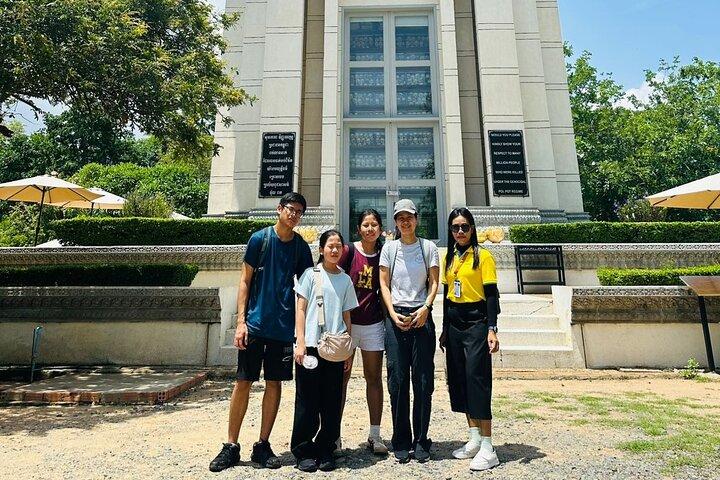 (Gratuito eSim) Excursão de dia inteiro histórica de Phnom Penh
