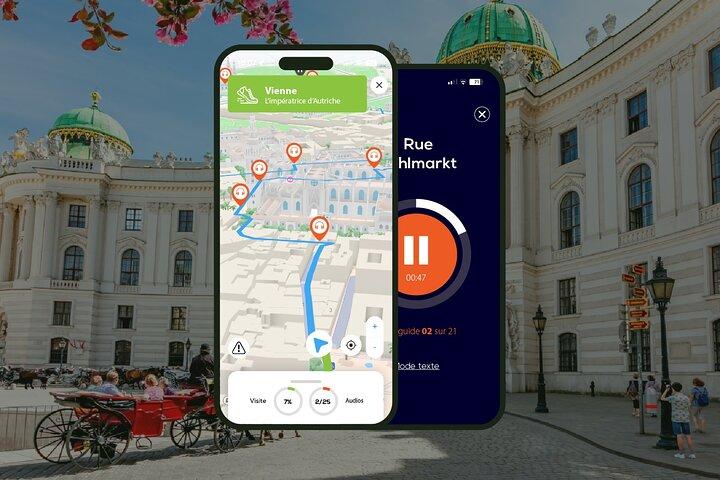 Viena: Visita a pie con audioguía, 3 horas y 10 minutos y 26 audiocomentarios.