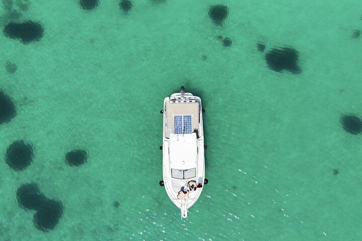 Private 5 - Cruzeiro de barco por hora no nordeste de Corfu com o Skipper