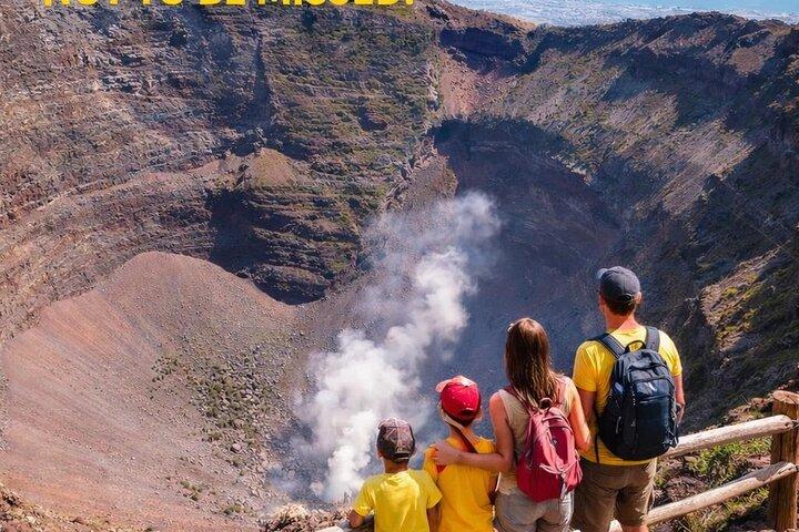 Visita ao Monte Vesúvio com bilhete de Nápoles