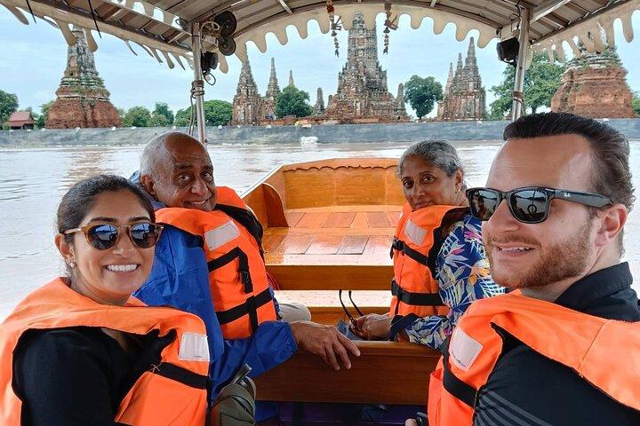 Privat udflugt til Ayutthaya, UNESCOs verdensarvssted med bådtur