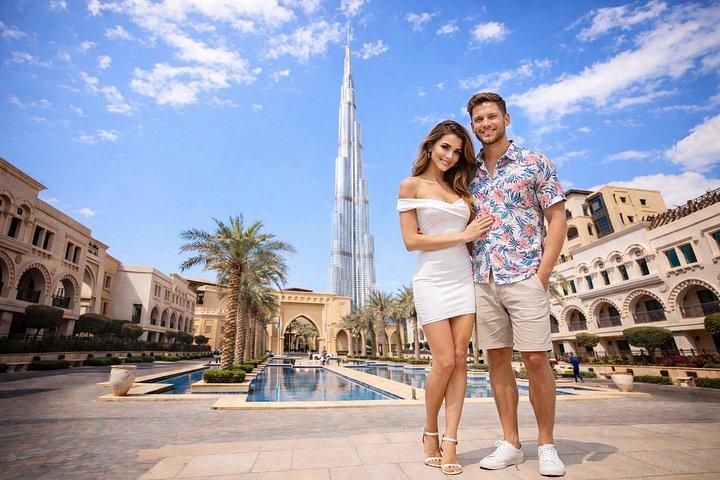 Burj Khalifaチケット付きドバイ半日シティツアー