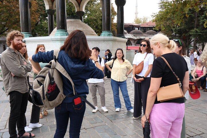 Blå moskén Sultanahmet Gamla stan och Hippodrome Walking Tour