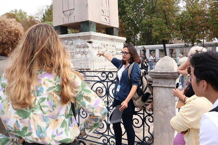 Blå moskén Sultanahmet Gamla stan och Hippodrome Walking Tour