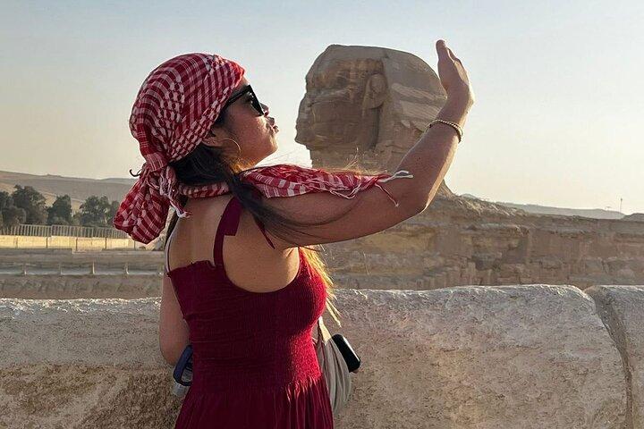 Inklusive VIP Saqqara Memphis und Dahshur Tour Dinner Cruise
