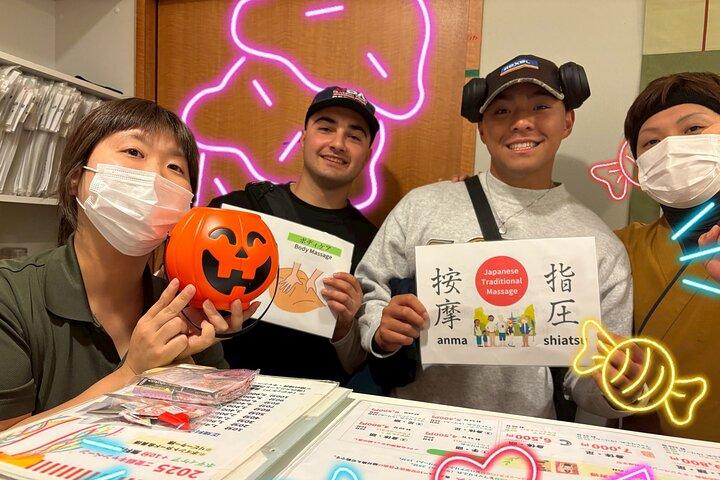 伝統あん摩指圧マッサージ リフレクソロジーミックス 80min in OSAKA