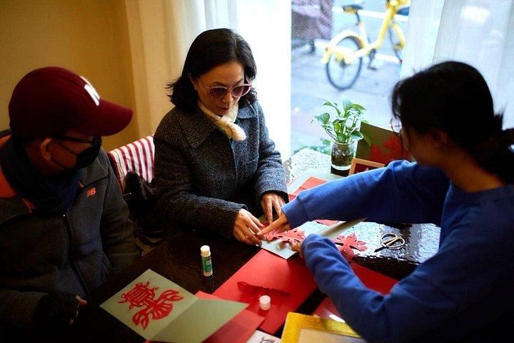 上海で中国語切り絵ワークショップ