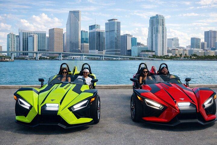 3 Stunden Polaris Slingshot-Verleih in Miami