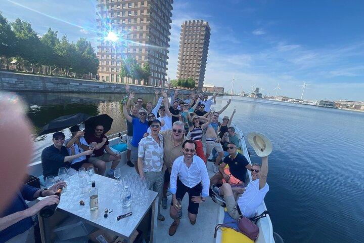 Private MAS-Antwerpen-Aperitiffahrt (8–12 Gäste)