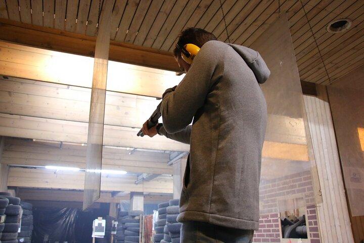 Vilnius Experiência de tiro com armas militares