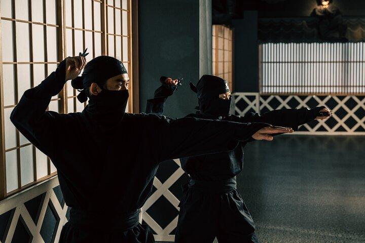 Experiência de ninja no Museu Samurai em Shinjuku Tóquio