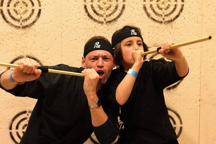 Experiência de ninja no Museu Samurai em Shinjuku Tóquio