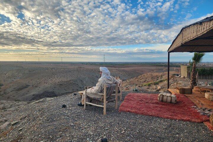 Overnight stay in agafay desert with dinner and traditional show
