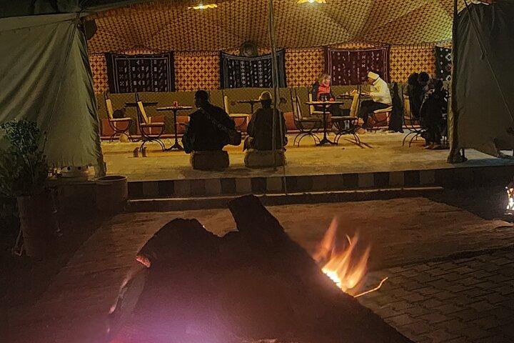Overnight stay in agafay desert with dinner and traditional show