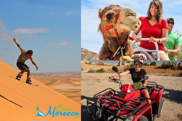 Agadir Desert Adventure i 6 - H: Sandboarding, Camel & Quad Bike