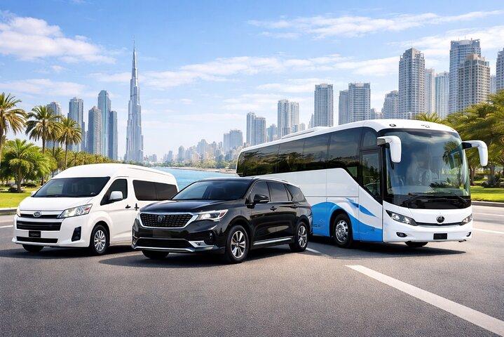 Dubai ↔ Sharjah Privattransfer | Stadt & Flughafen