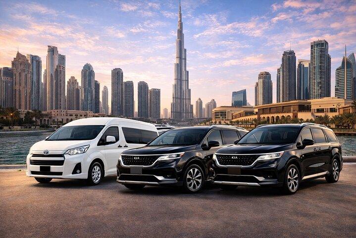 Transfert privé de Dubaï à Abu Dhabi – Aller simple et retour