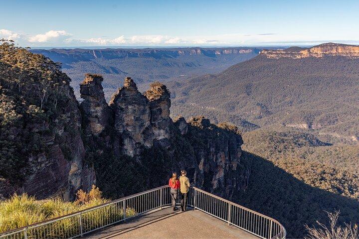 Expérience d'une demi-journée à Blue Mountains avec monde pittoresque et belvédères