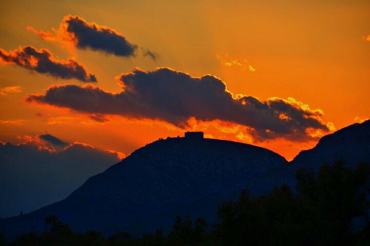 Pôr do sol nas Ilhas Medes, Costa Brava