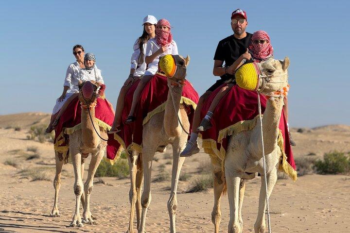 Private Wüstensafari Abu Dhabi mit Kamelritt & Sandboarding