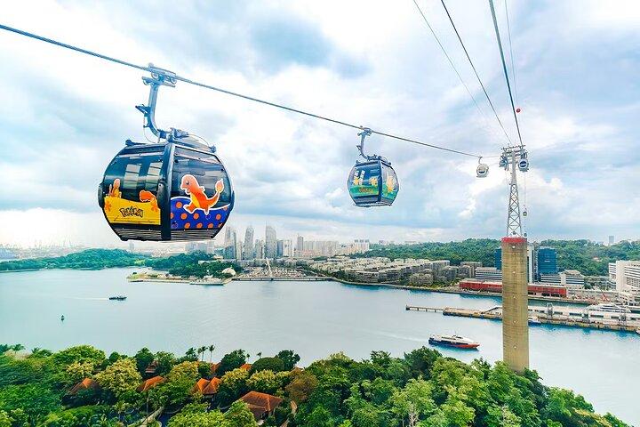 Singapur Cable Car Sky Pass Hin- und Rückfahrkarte