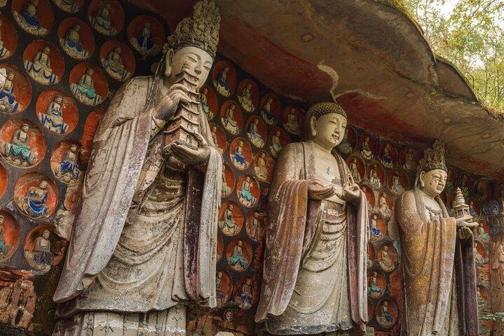 Dazu Rock Carving Cultural Day Tour from Chongqing City