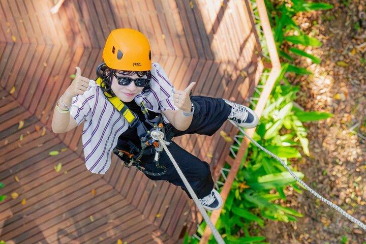 Aventura en tirolina de Khao Lak en Sky Rock
