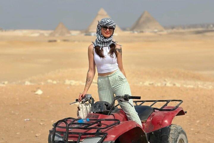 VIP privétour Gizeh piramides en sfins en ATV allemaal inbegrepen