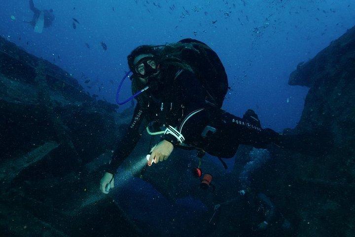 ハルガダスキューバダイビング旅行 2ダイブストップランチ付き送迎付き