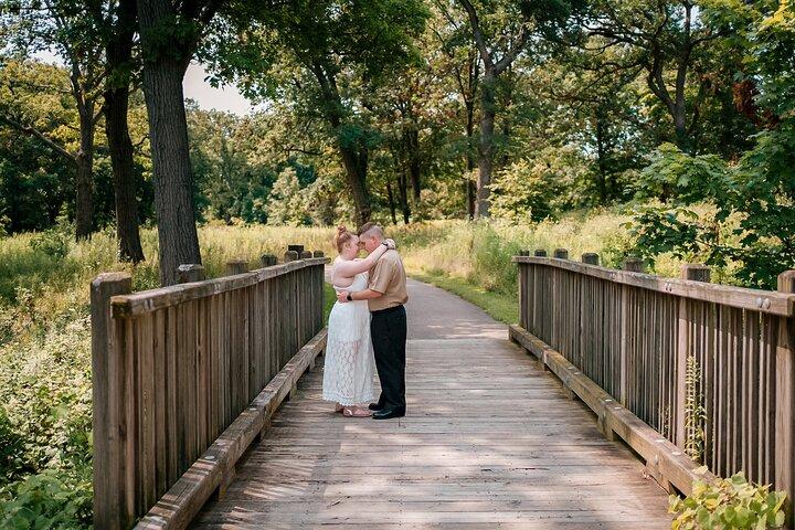 Privé vakantie fotoshoot met fotograaf in Wisconsin Dells