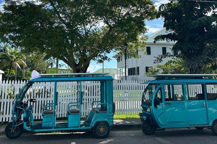 Art et contes TukTuk Tour Belle ville de Belize