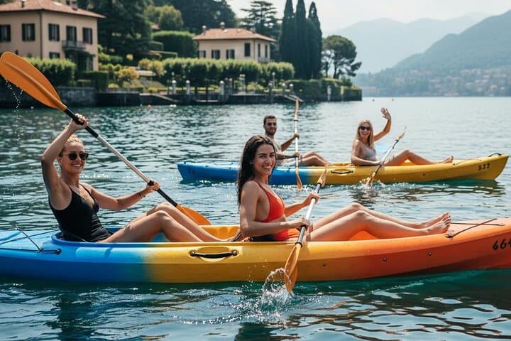 Kayaking on Lake Como - customizable