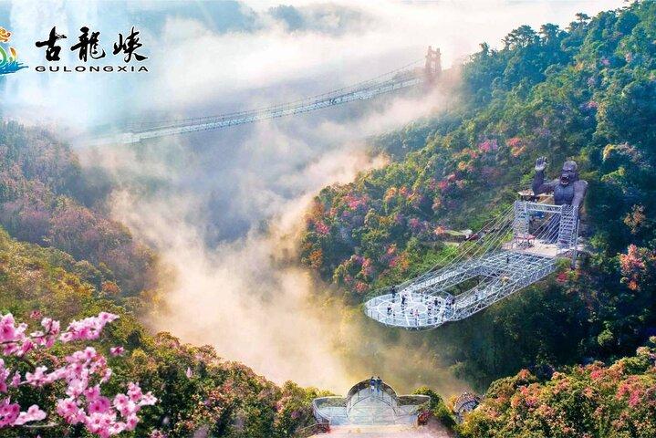 Gulong Gorge Glasbrücke & Canyon Abenteuer von Guangzhou