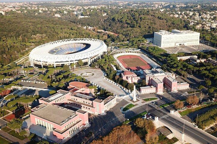 Rome Olympisch Stadion Tour en City Audio Gids