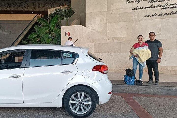 カンクン空港からホテルゾーンへのプライベート送迎