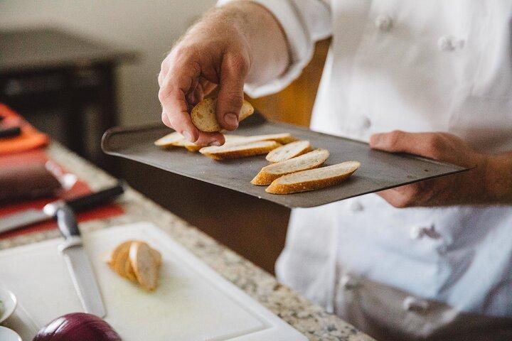 ロンバルディア州の家でミラノ風料理をする（4 - コース料理）