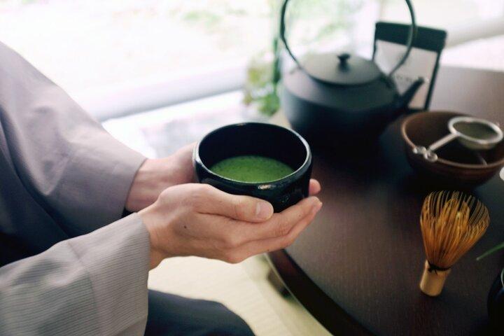 Cerimônia de chá Matcha Kimono em Tóquio
