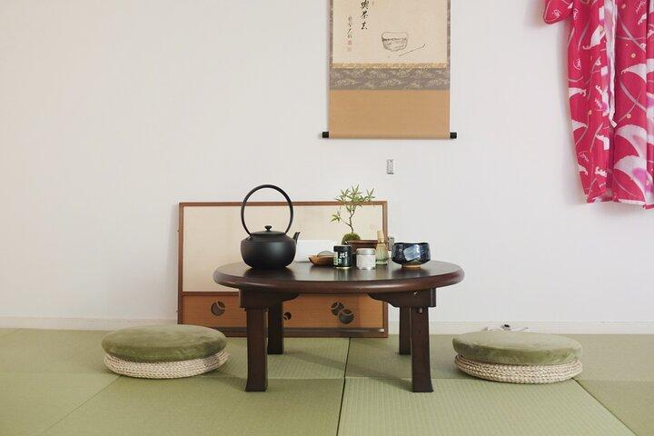 Matcha Kimono Teezeremonie in Tokio