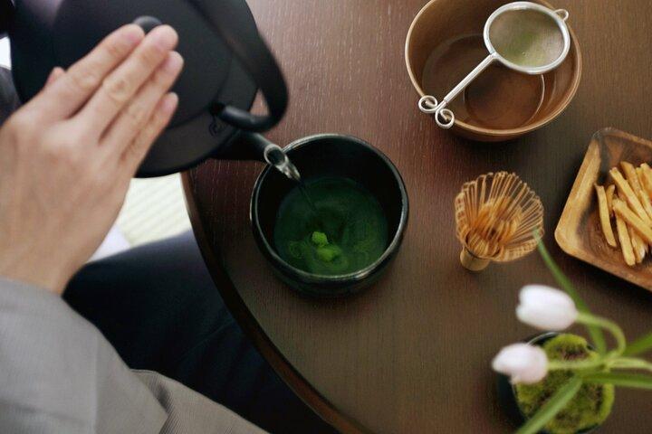 Matcha Kimono Teezeremonie in Tokio